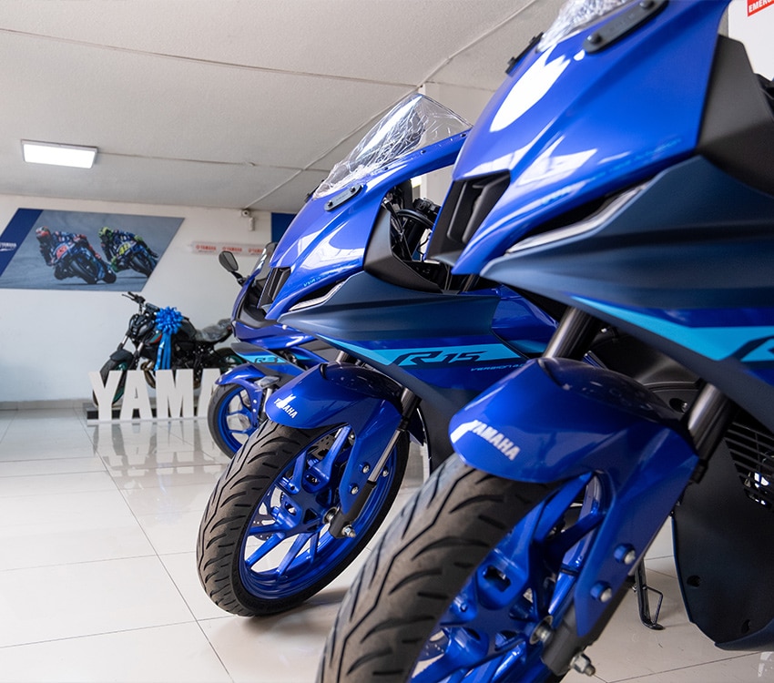 Yamaha Motorbike showroom